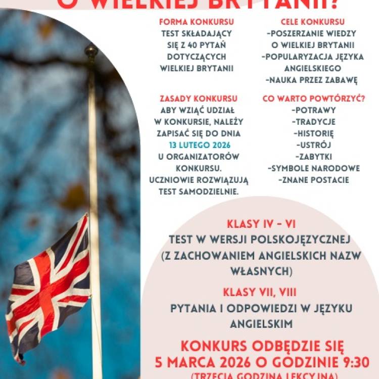 Szkolny konkurs językowy 